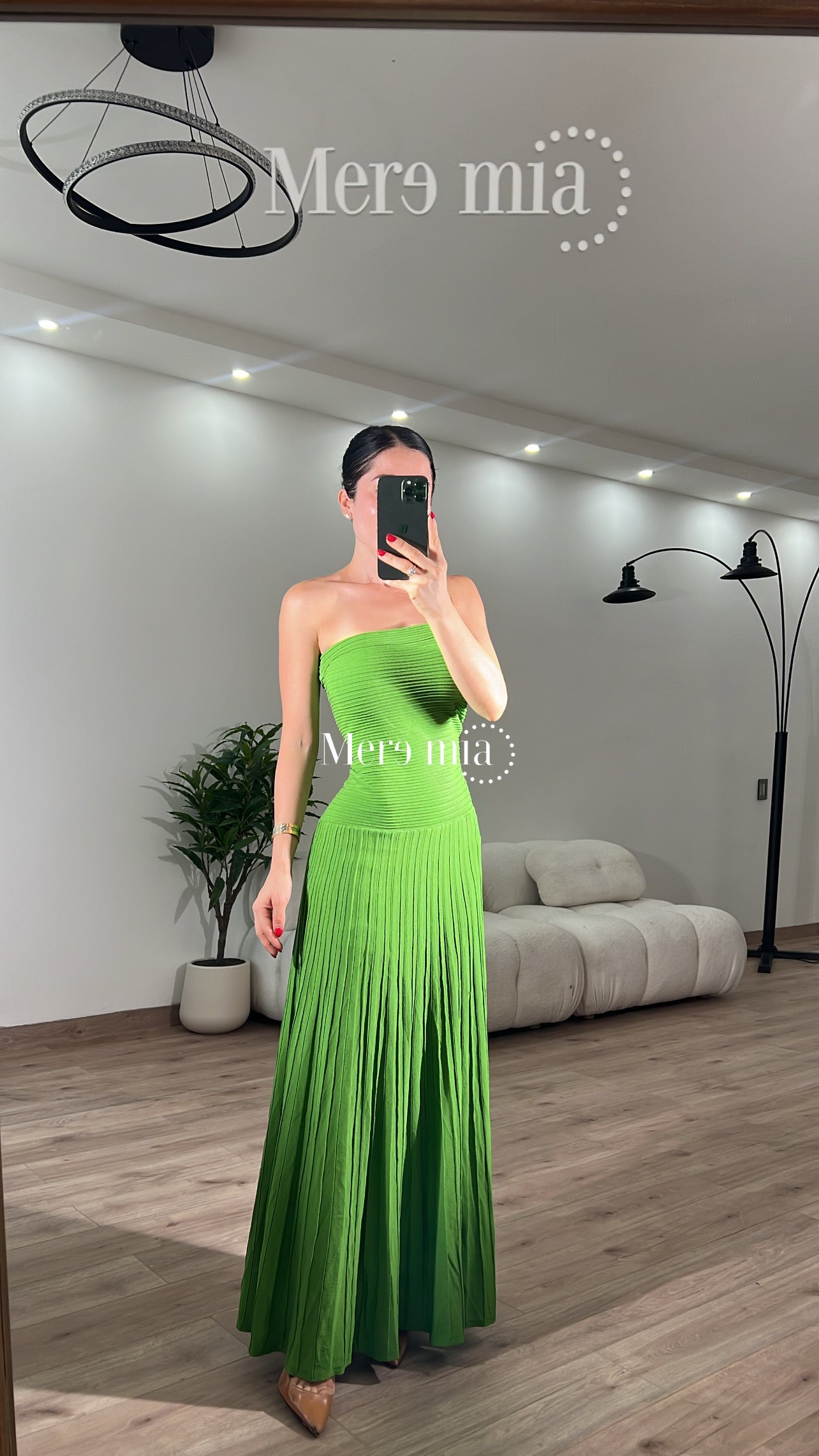Vestido rayas strapples