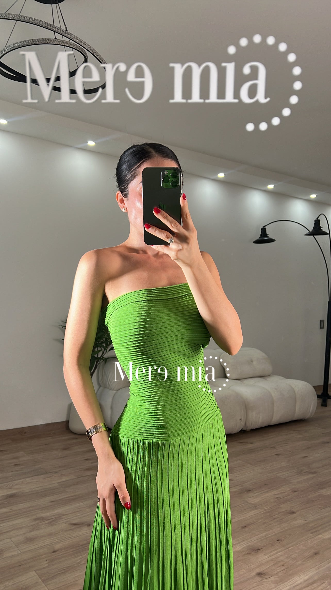 Vestido rayas strapples