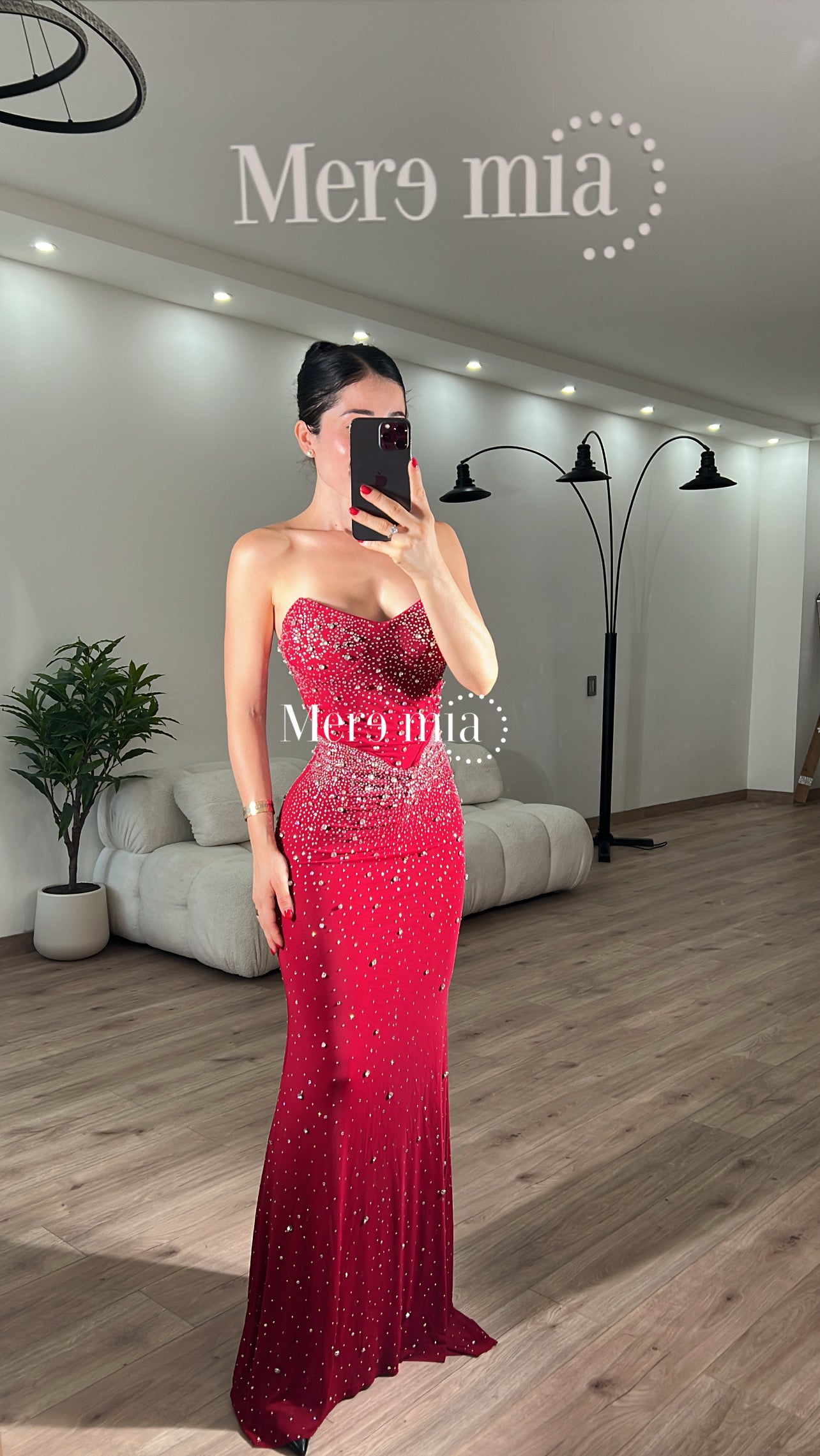 Vestido strapp gotas copas