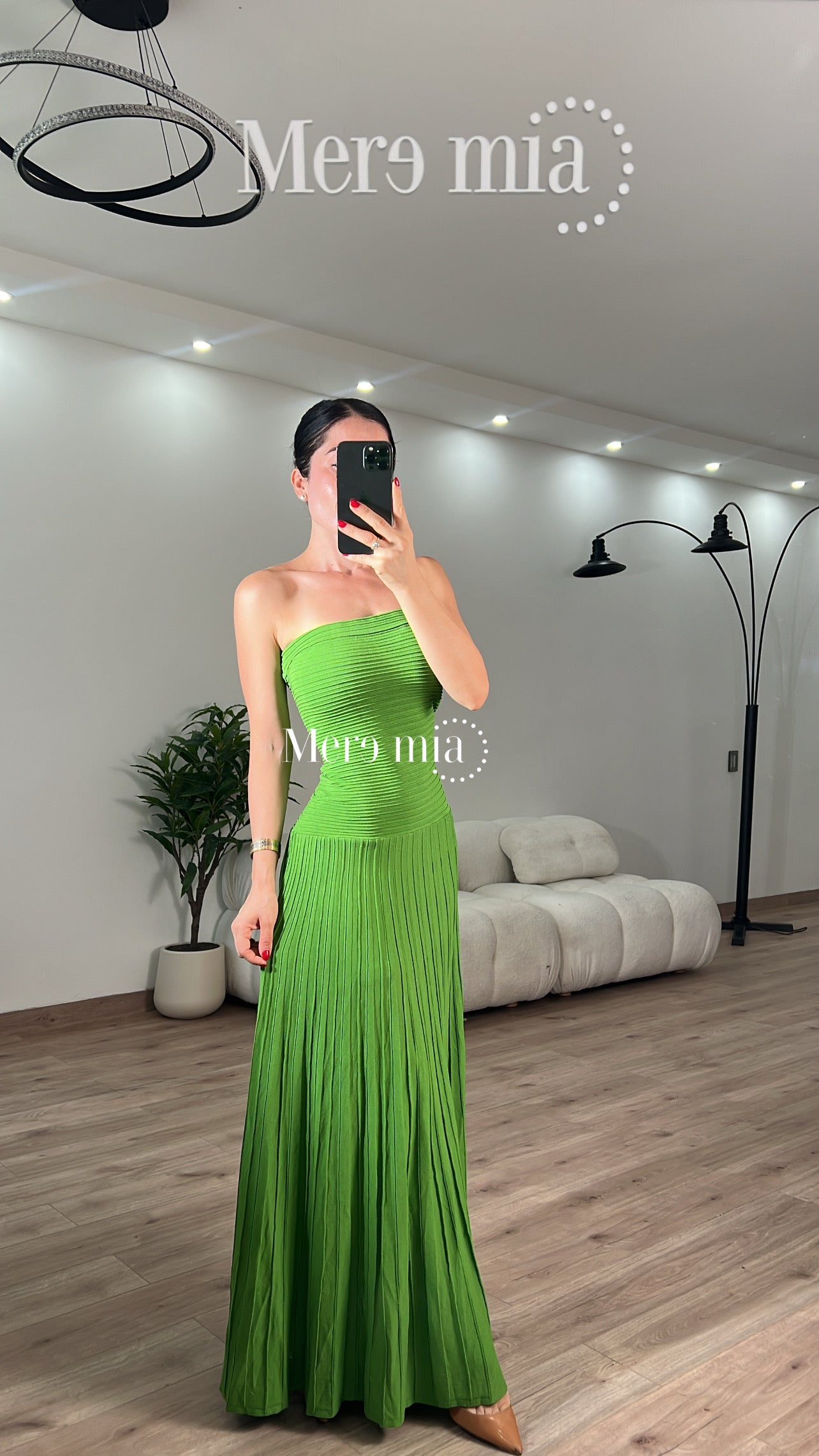 Vestido rayas strapples