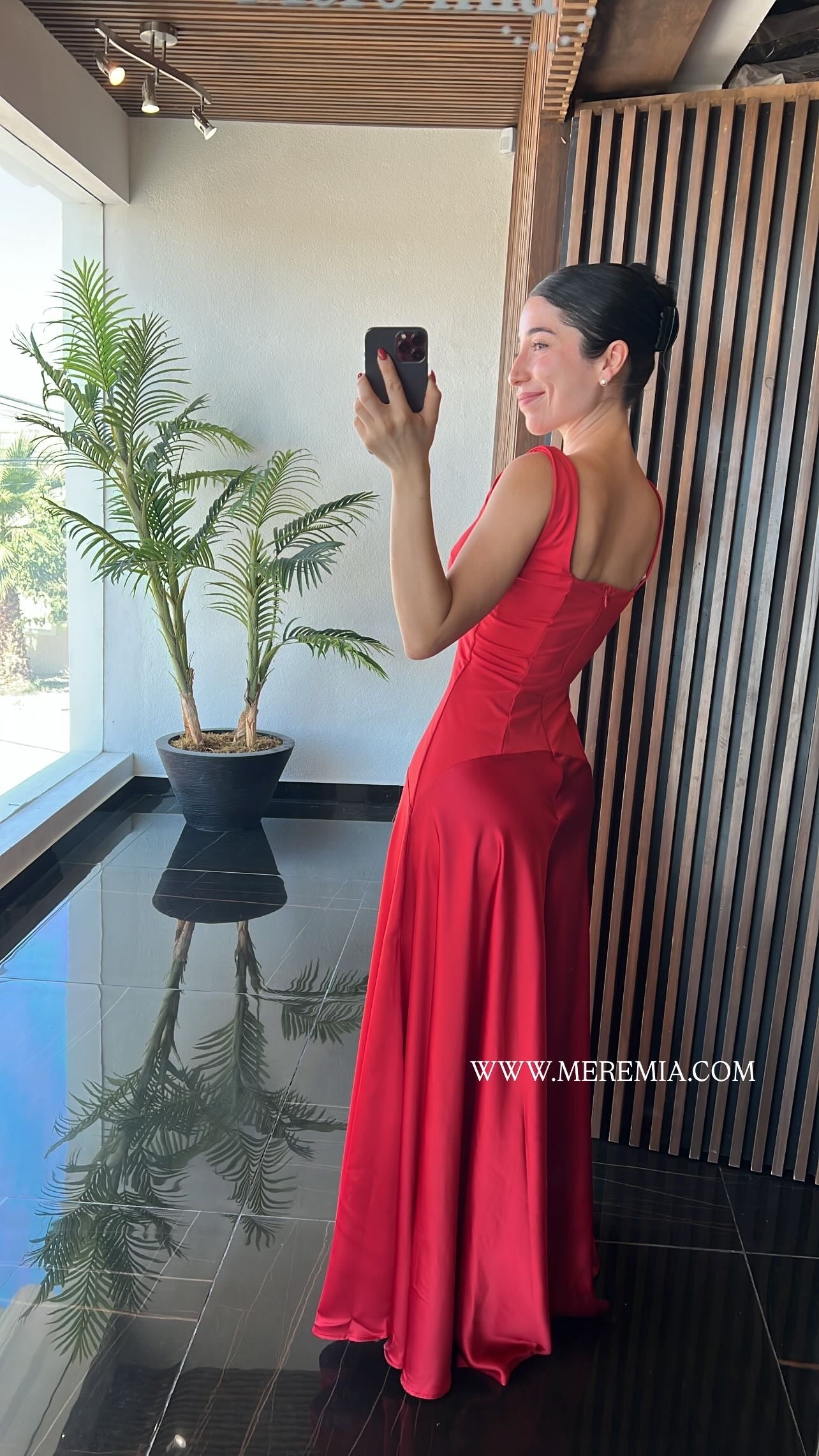 Vestido sat largo
