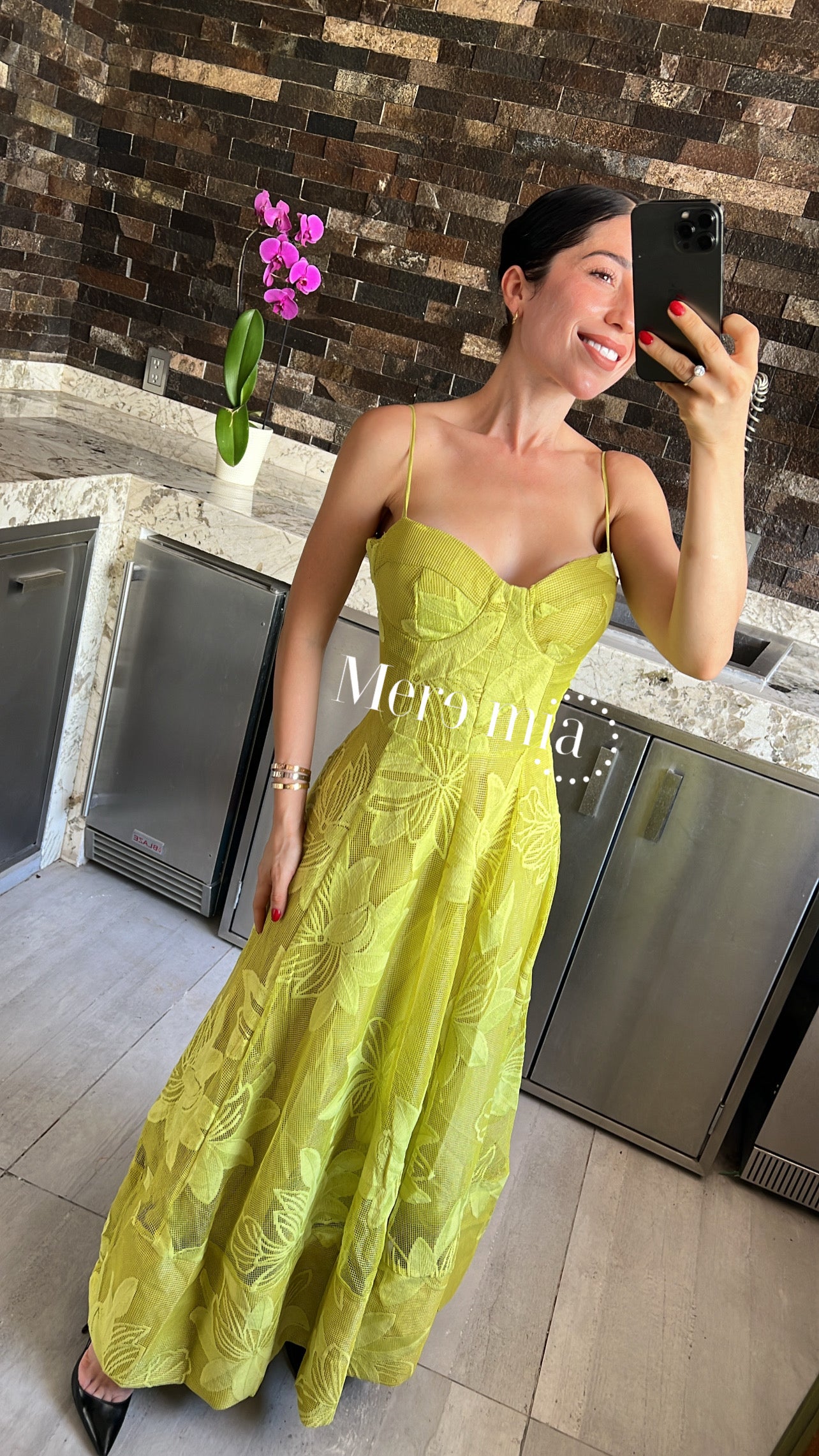 Vestido flores estampado