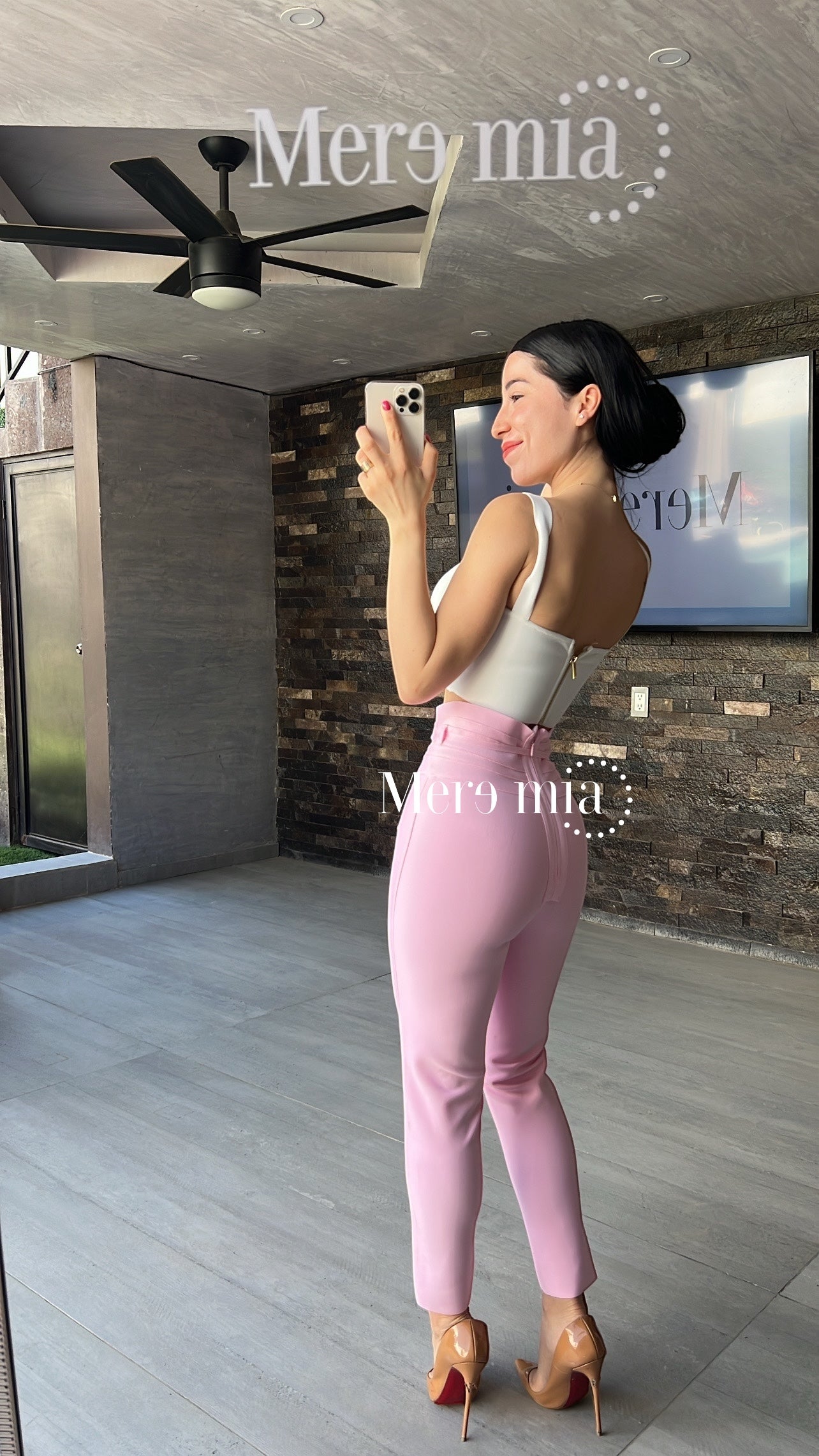 Pantalón rosa