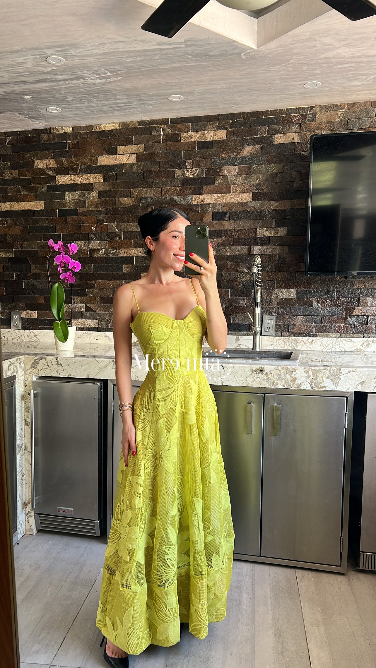 Vestido flores estampado
