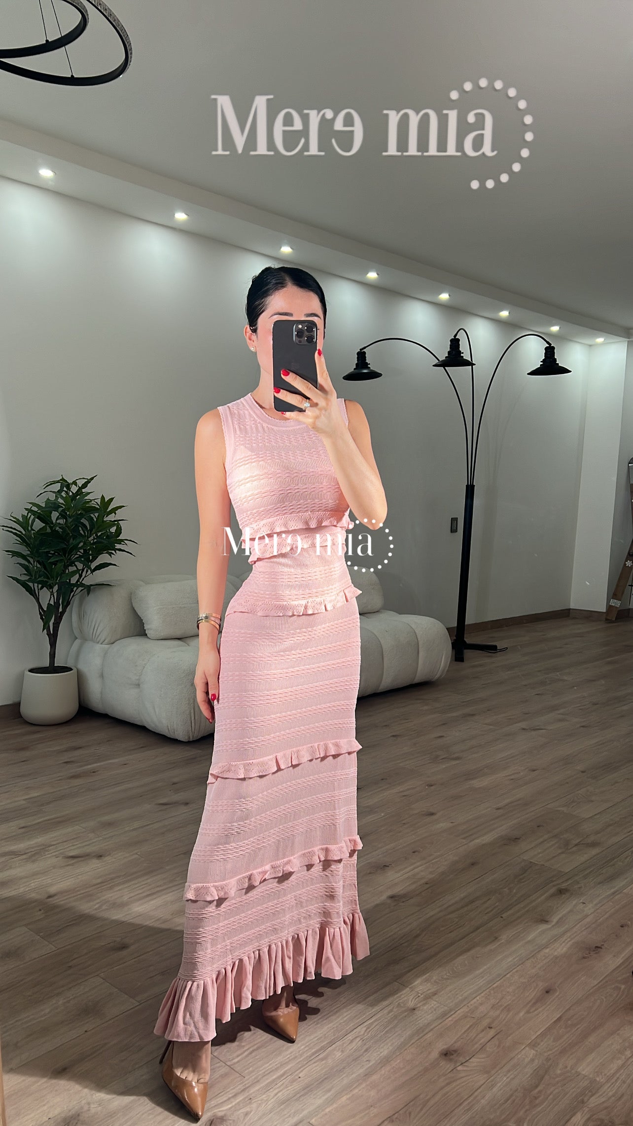 Vestido olanes cortos suelto
