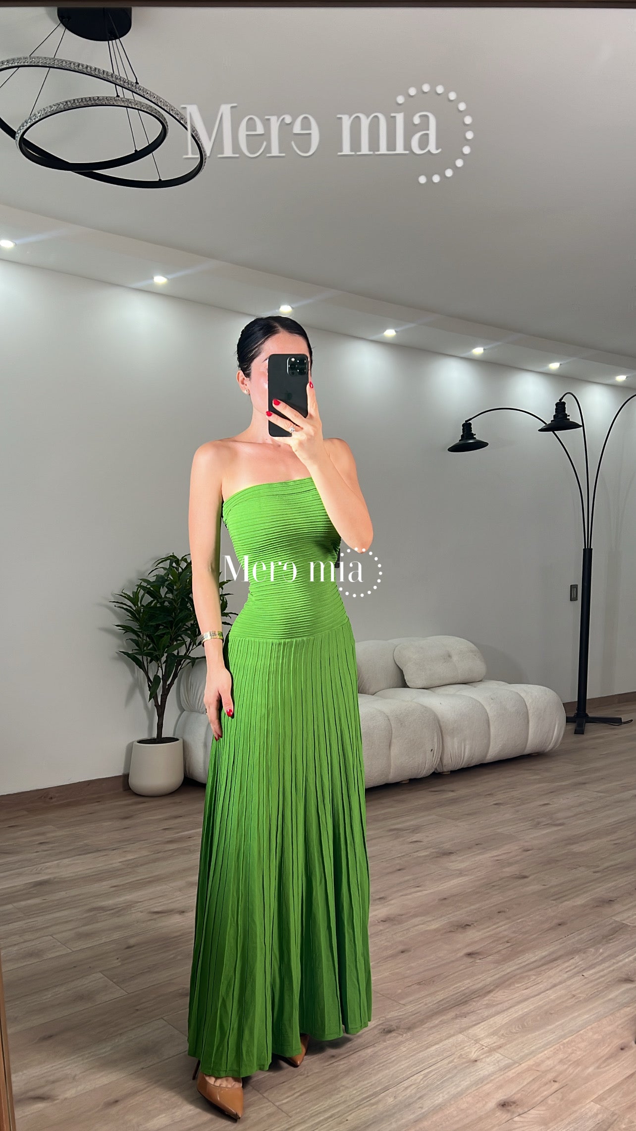 Vestido rayas strapples