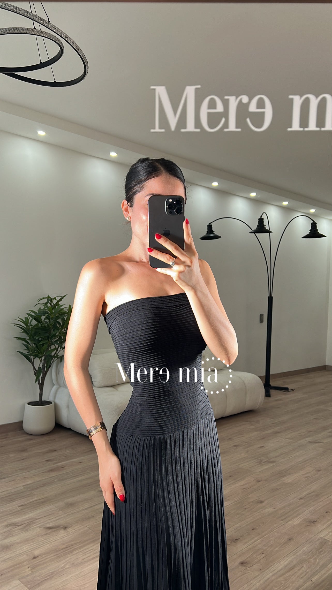 Vestido rayas strapples