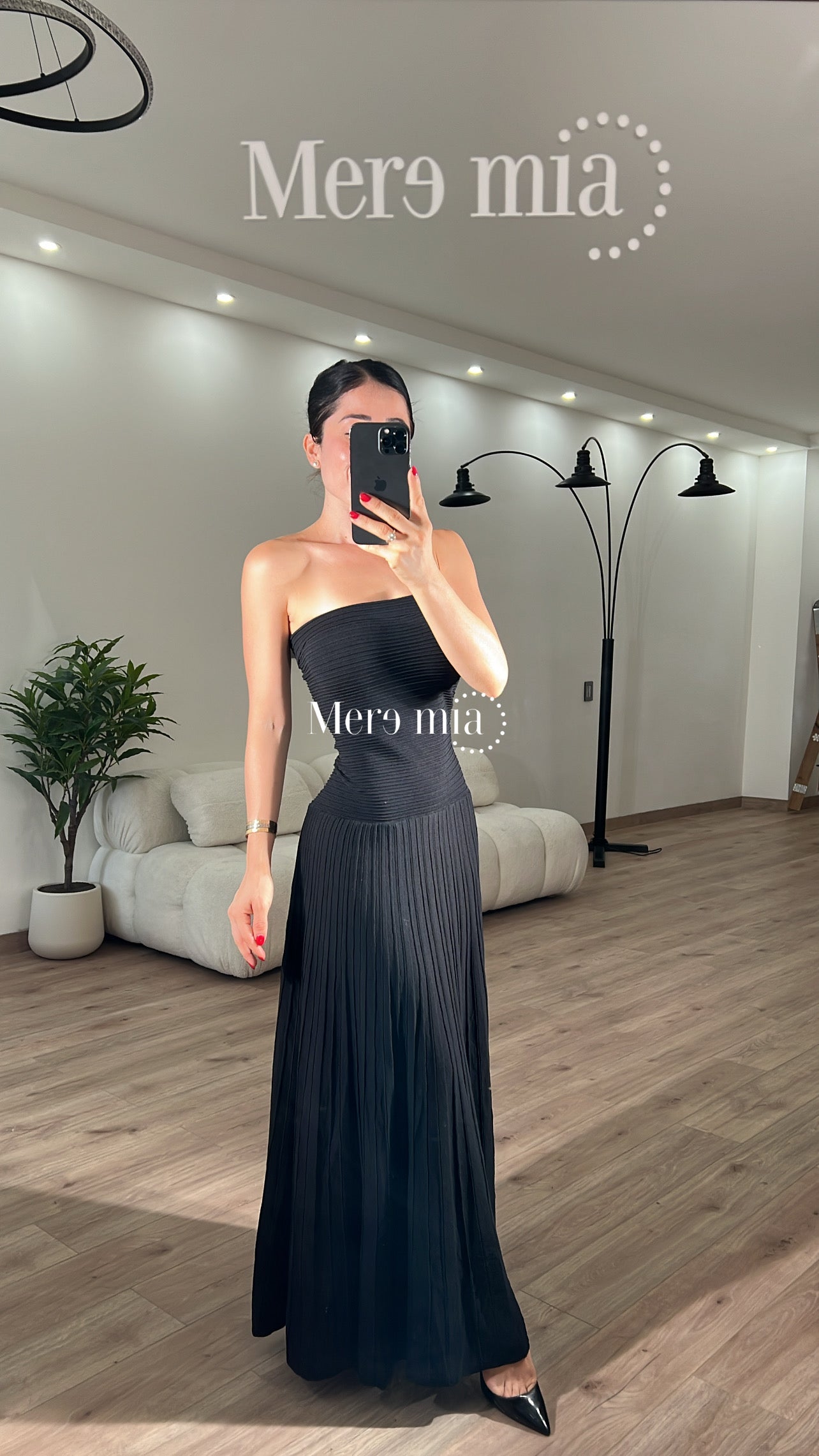 Vestido rayas strapples