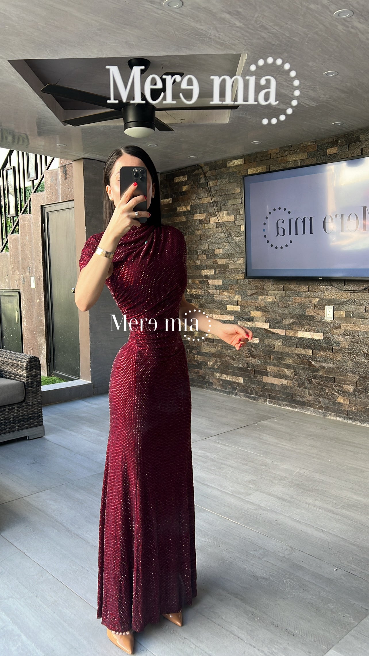 Vestido puntos hoyo mc