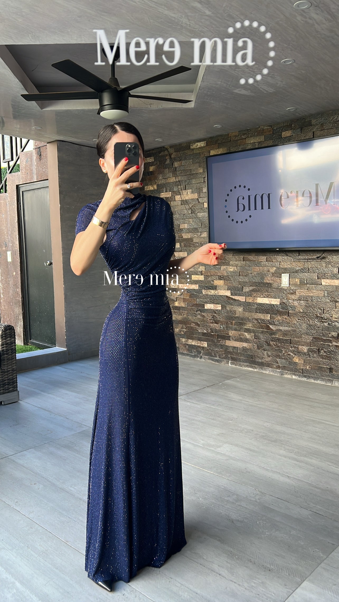 Vestido puntos hoyo mc