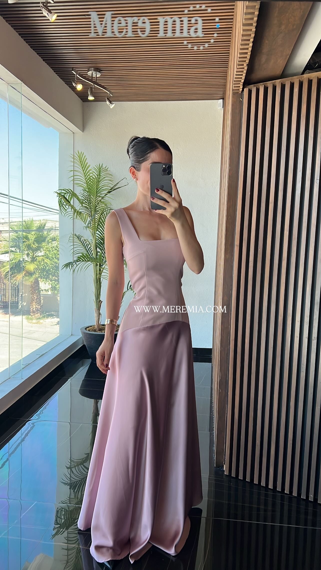 Vestido sat largo