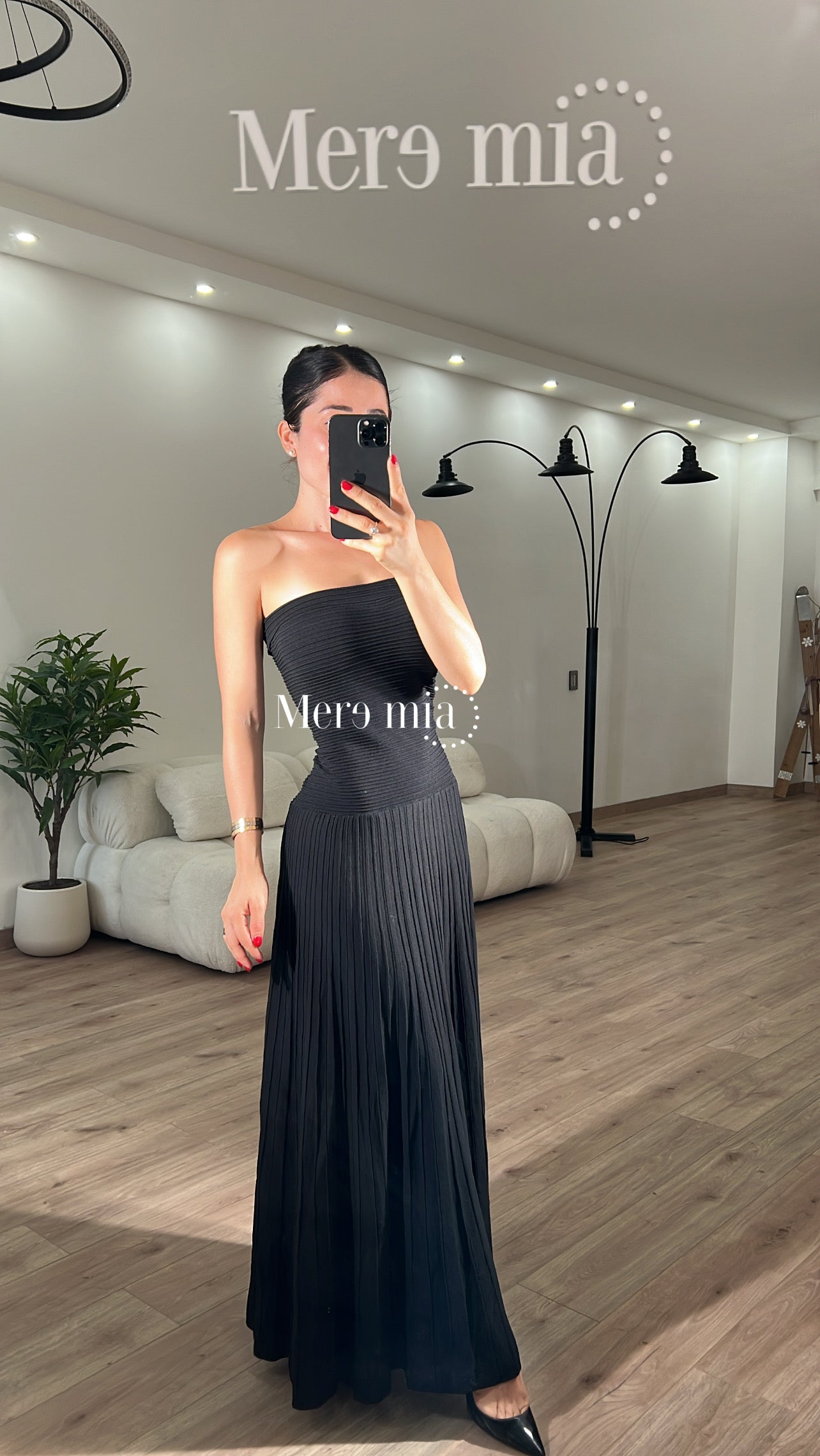 Vestido rayas strapples