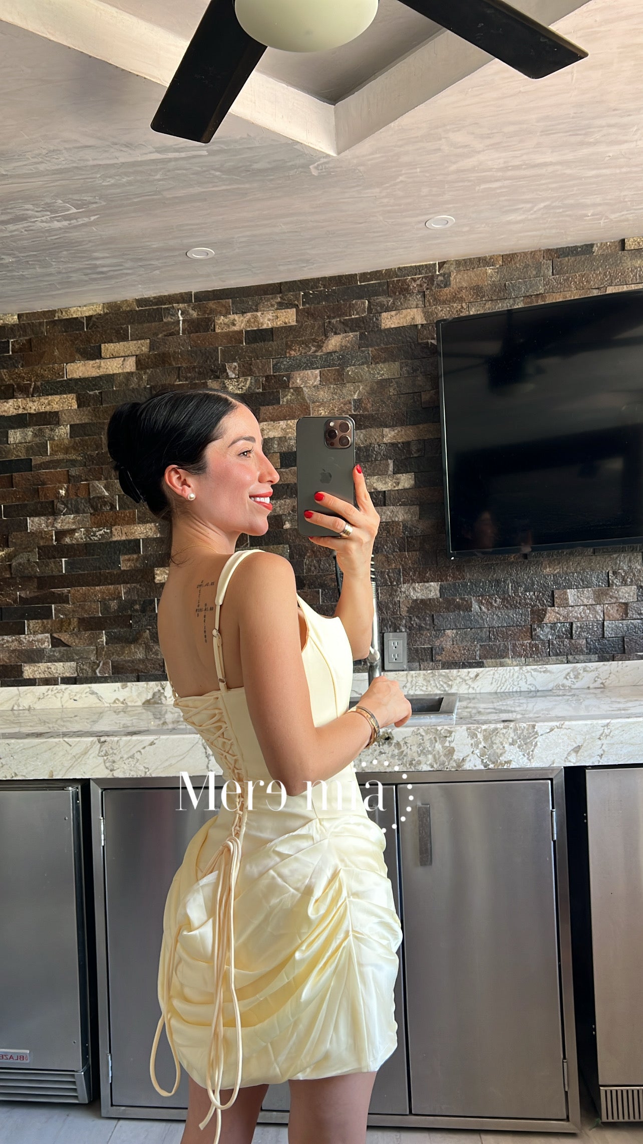 Vestido corset corto sat