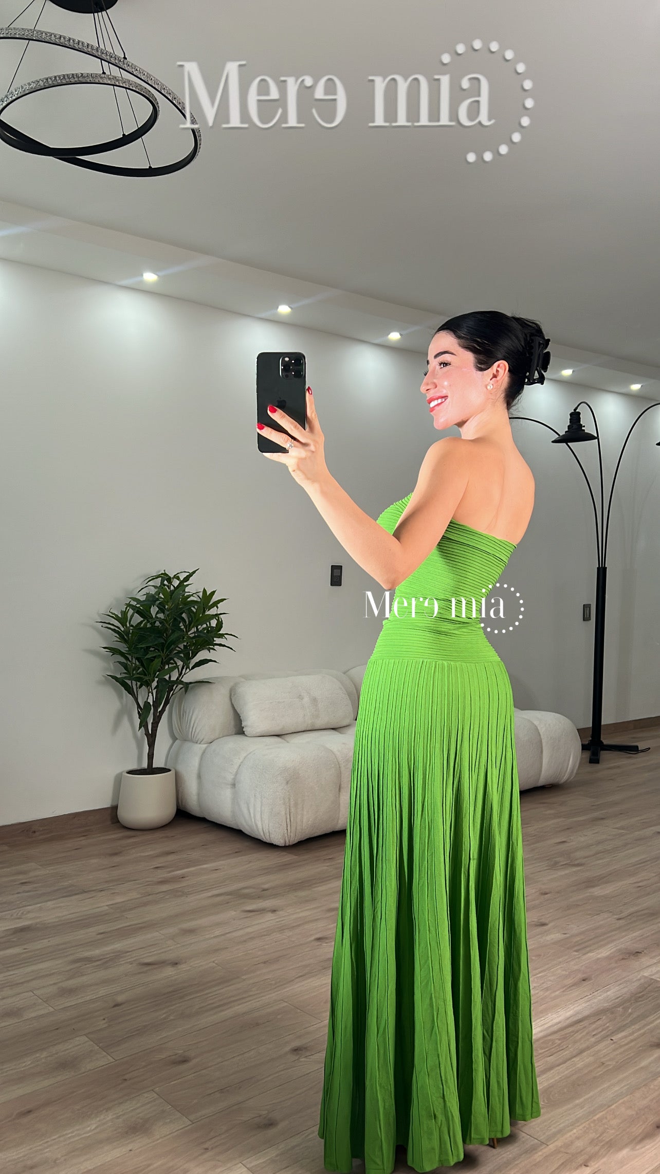 Vestido rayas strapples