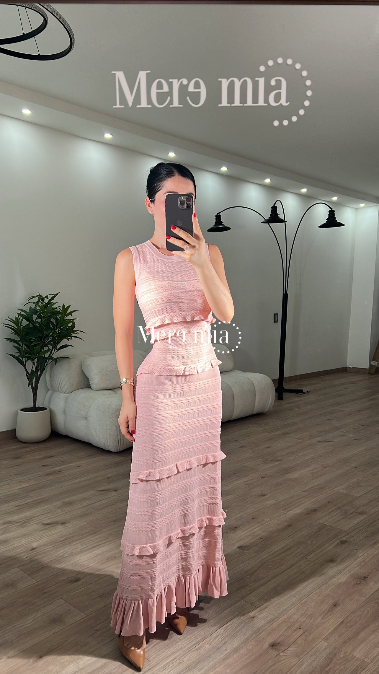 Vestido olanes cortos suelto