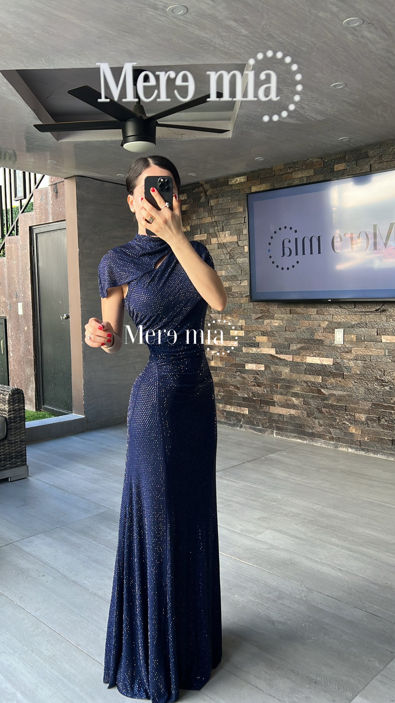 Vestido puntos hoyo mc