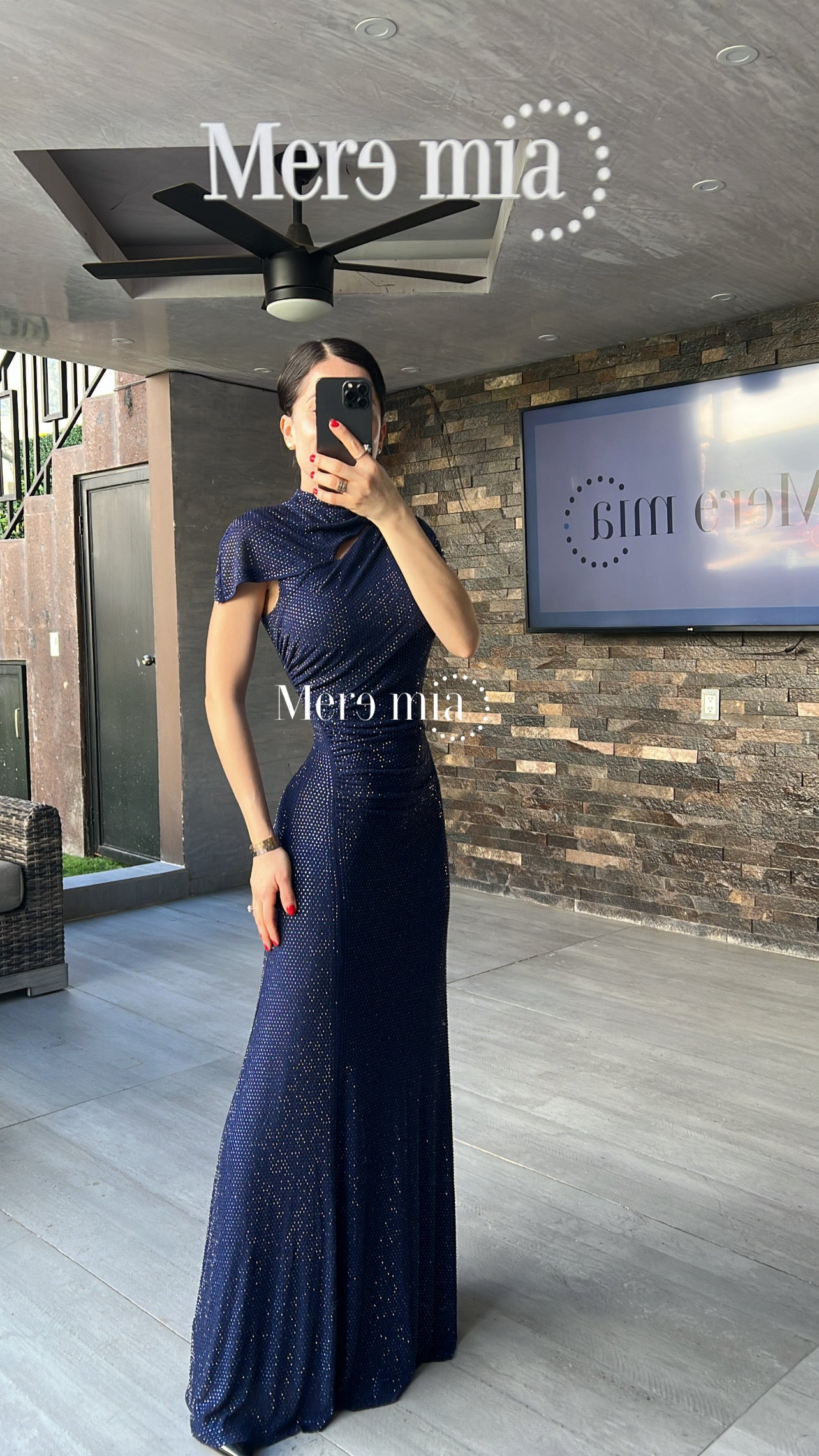 Vestido puntos hoyo mc