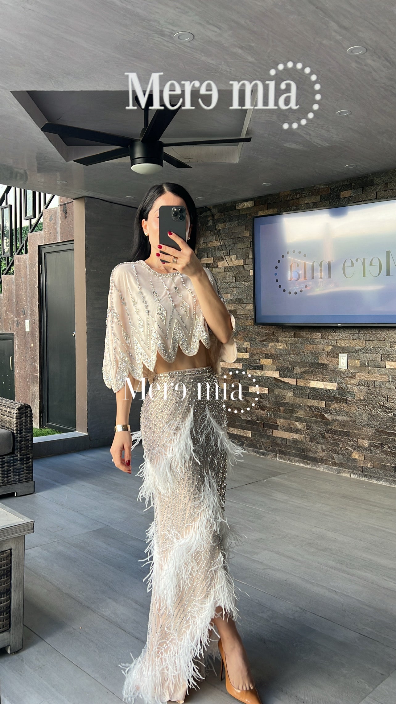 Conjunto apl plumas